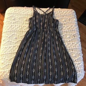 Black and white dress